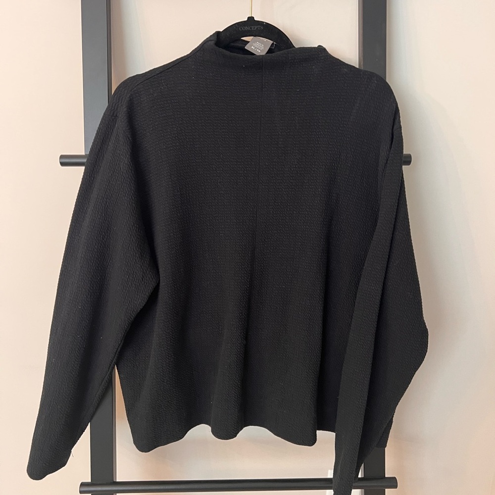 Joe Fresh textured mock neck
